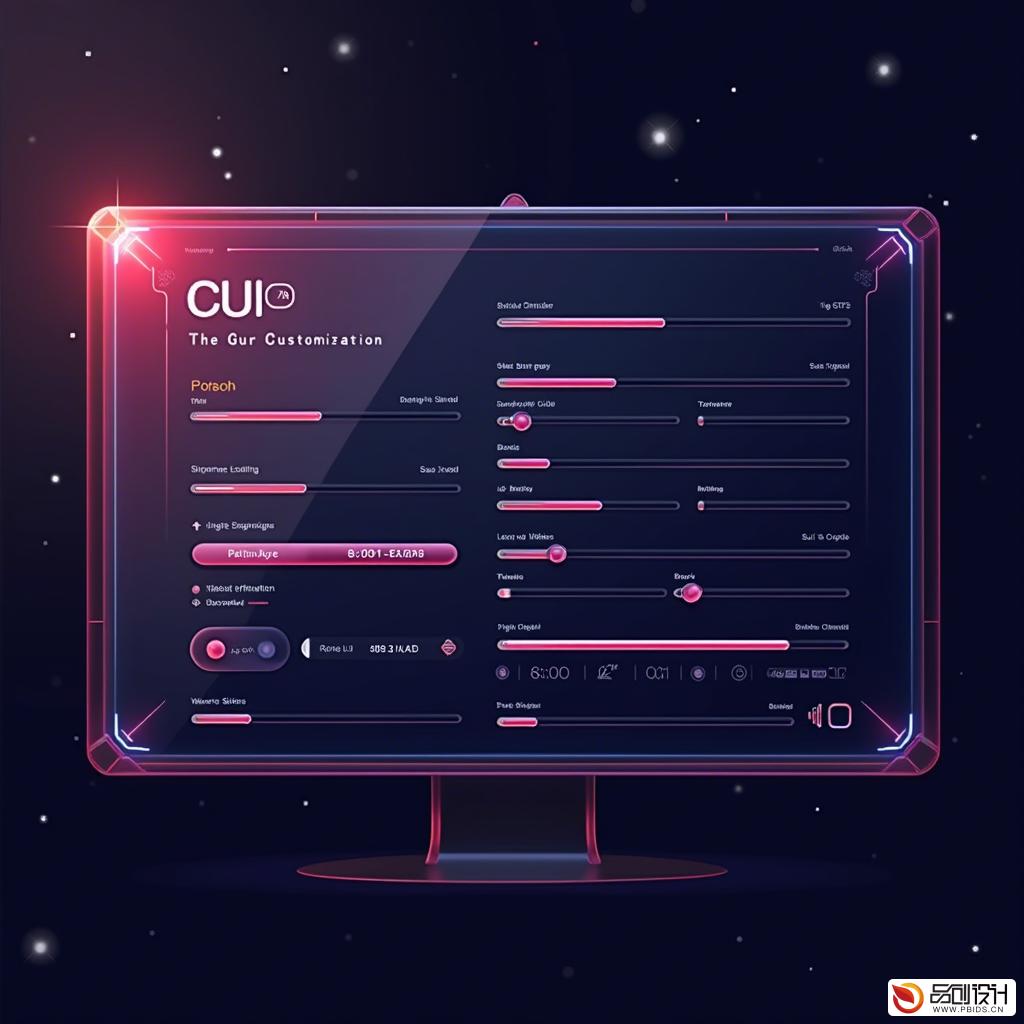 整形GUI深度定制设计中心：打造个性化界...