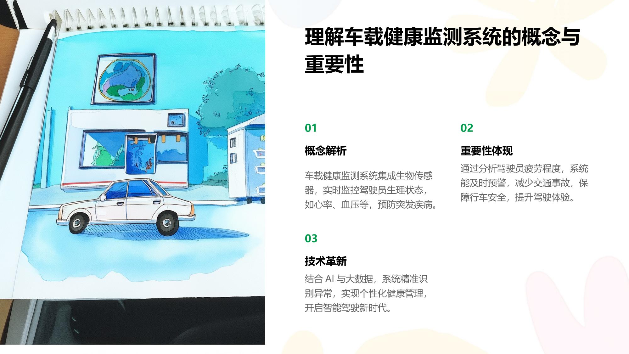车载健康监测系统：实时预警疲劳驾驶
