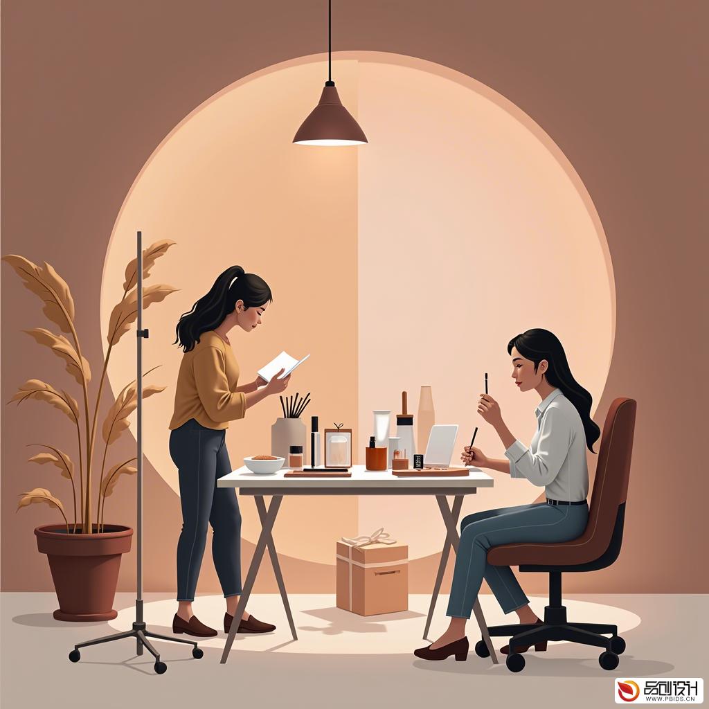 美容品牌文化可视化设计中心：塑造品牌灵魂...