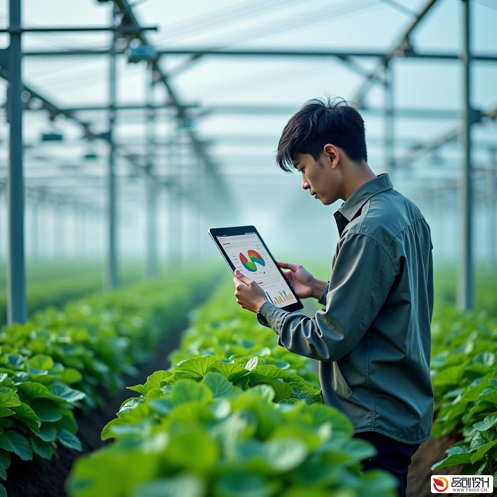 农业科技网页视觉架构创新服务中心：引领农...