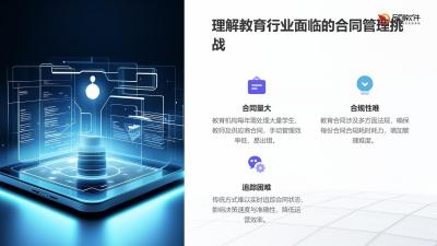 教育SRM智能签约管家