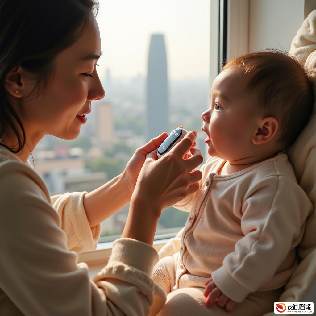 杭州市推出母婴智能体温贴服务 科技助力婴...