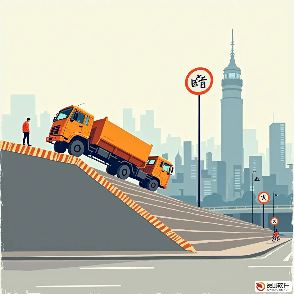 珠海市重载车辆坡度预警平台：科技守护道路安全的...