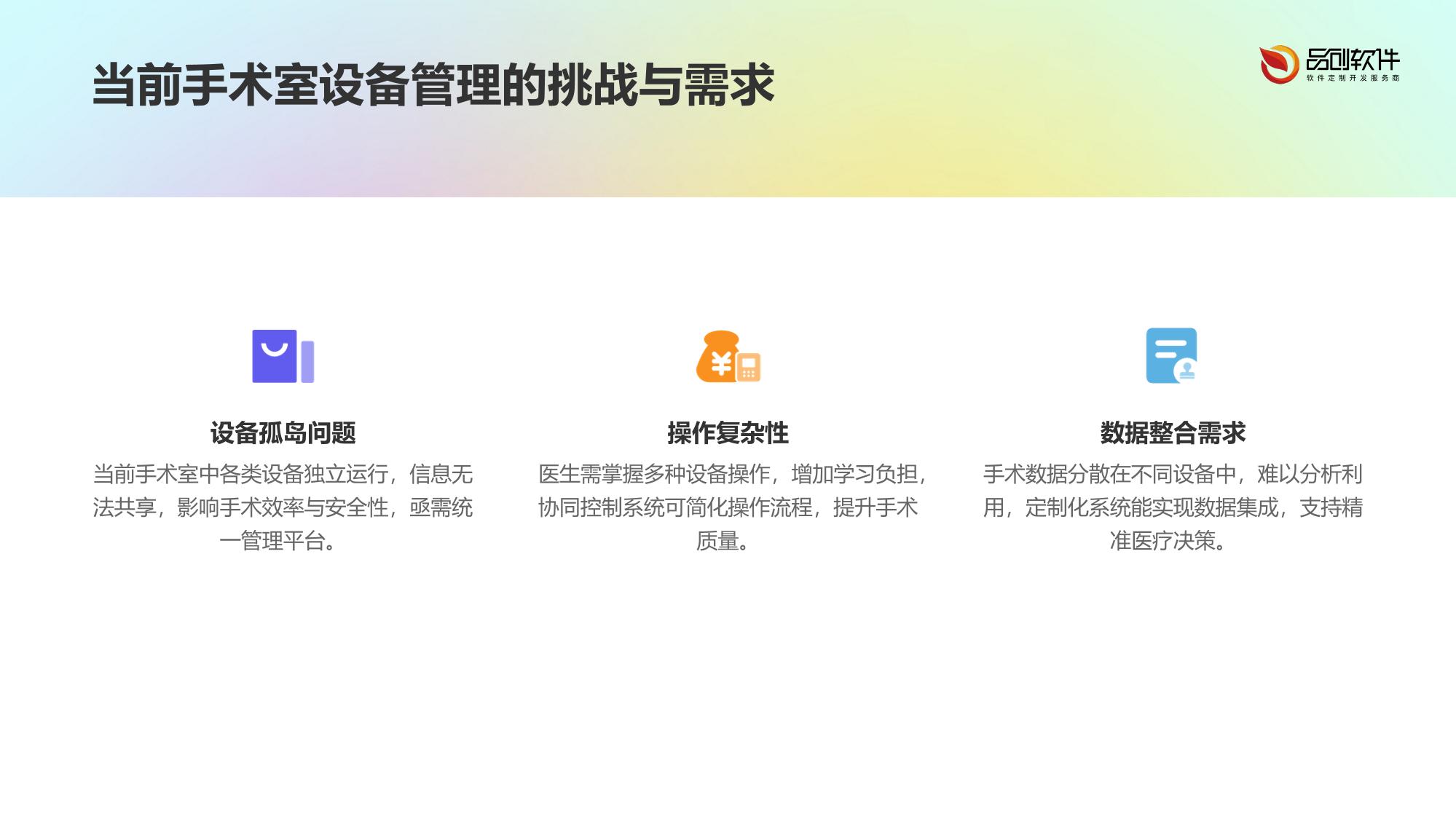 手术室设备协同控制系统定制