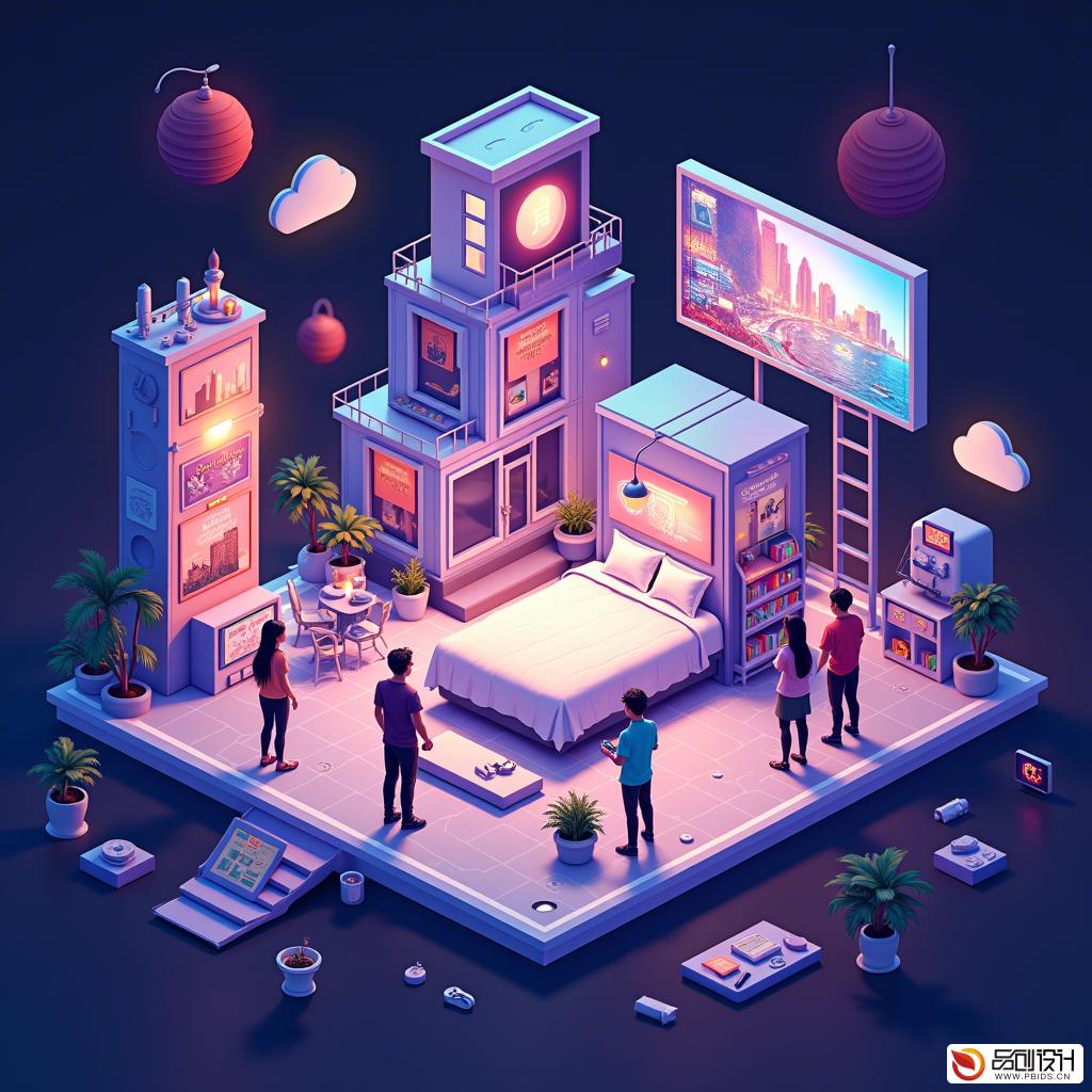 酒店预订品牌动态图形团队的创意之旅
