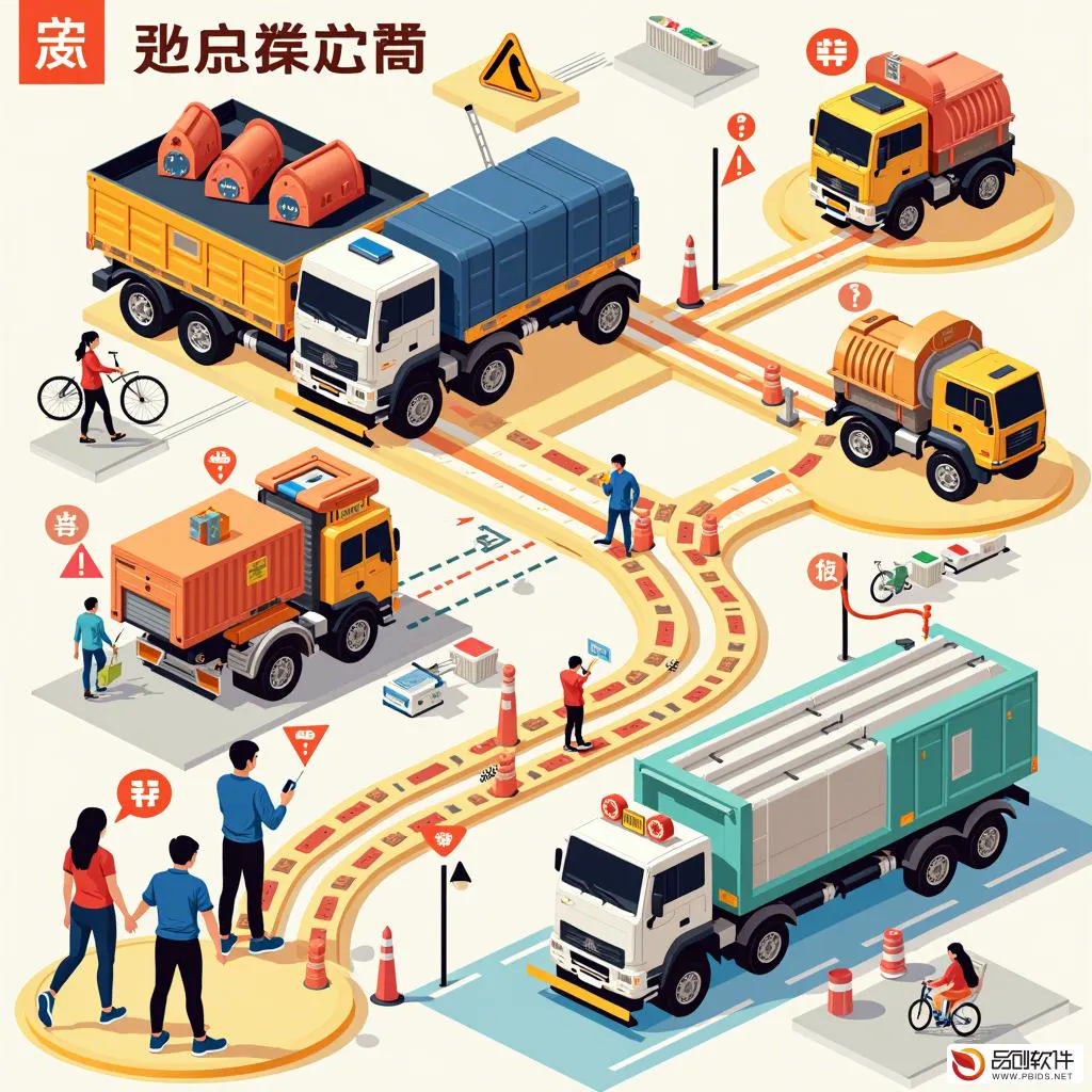 天津市重载车辆急转弯预警平台集团：科技引领安全...