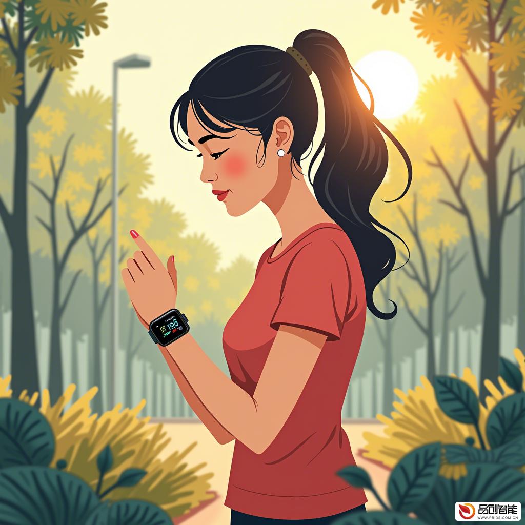 佛山市女性健康智能手环方案：科技守护，健康同行
