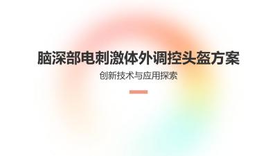 脑深部电刺激体外调控头盔方案