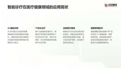 智能诊疗：推动大健康行业创新发展的关键力量