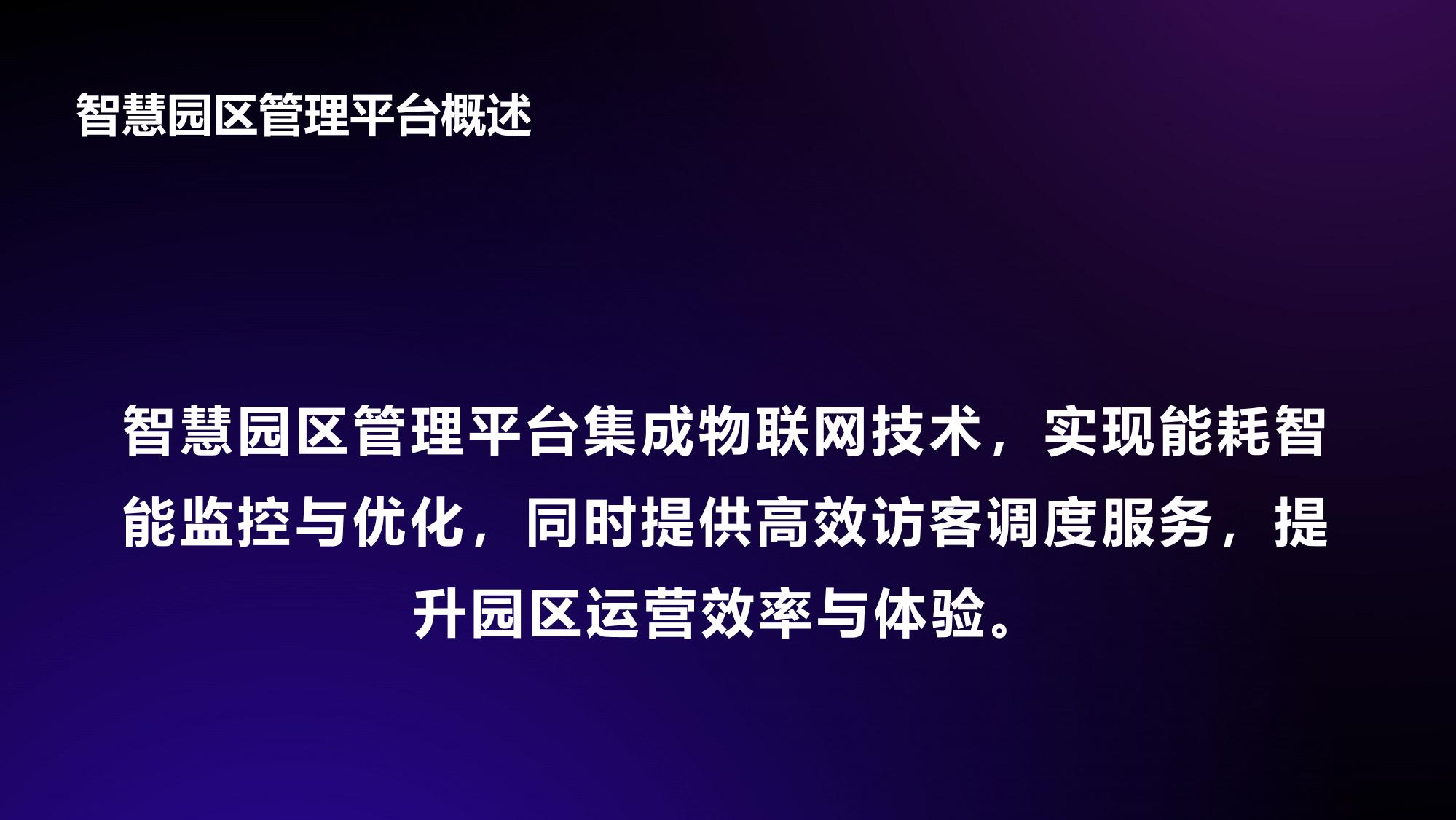智慧园区管理平台：能耗监控与访客调度