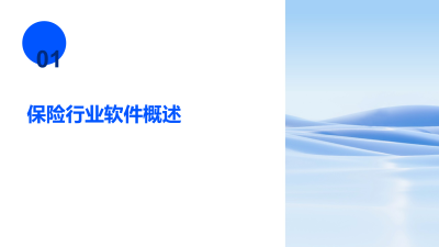 保险行业软件发展概览