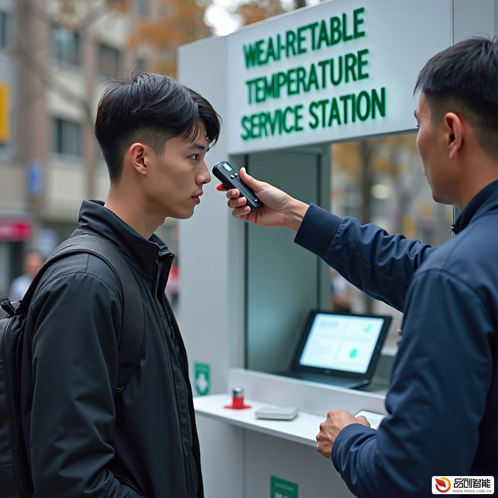 武汉市可穿戴测温设备服务站：科技守护城市健康的...