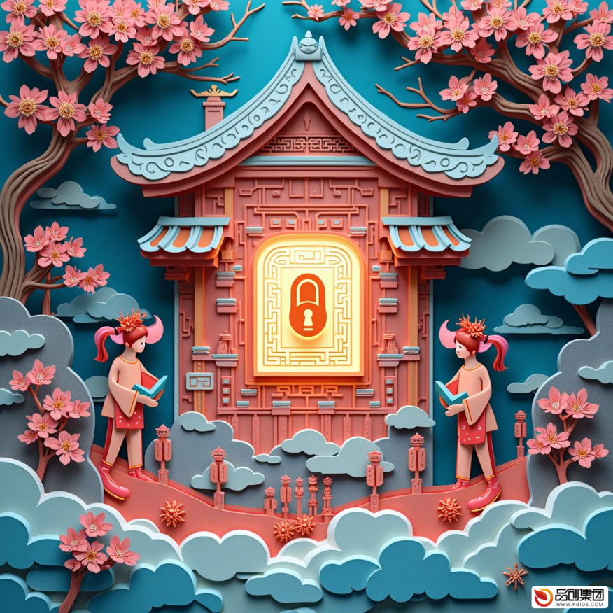 网络安全剪纸：传统艺术与现代科技的融合创新
