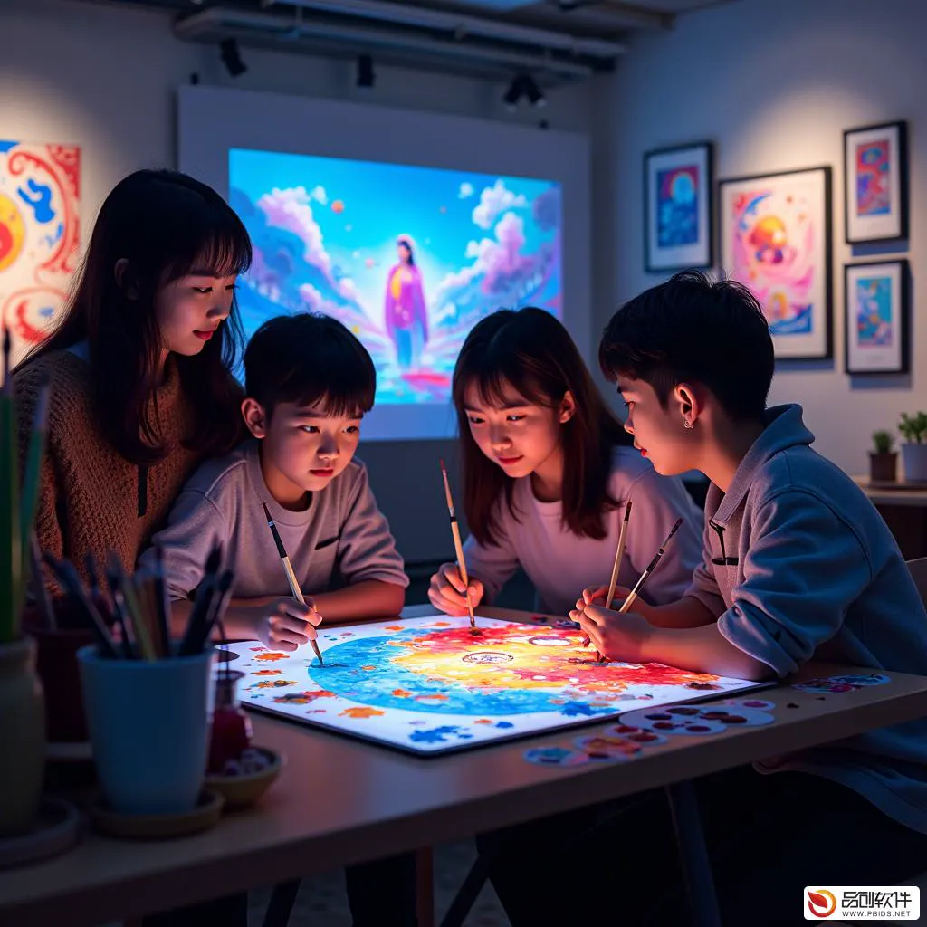天津市美育教育数字临摹平台工作室：创新美育，启迪未来
