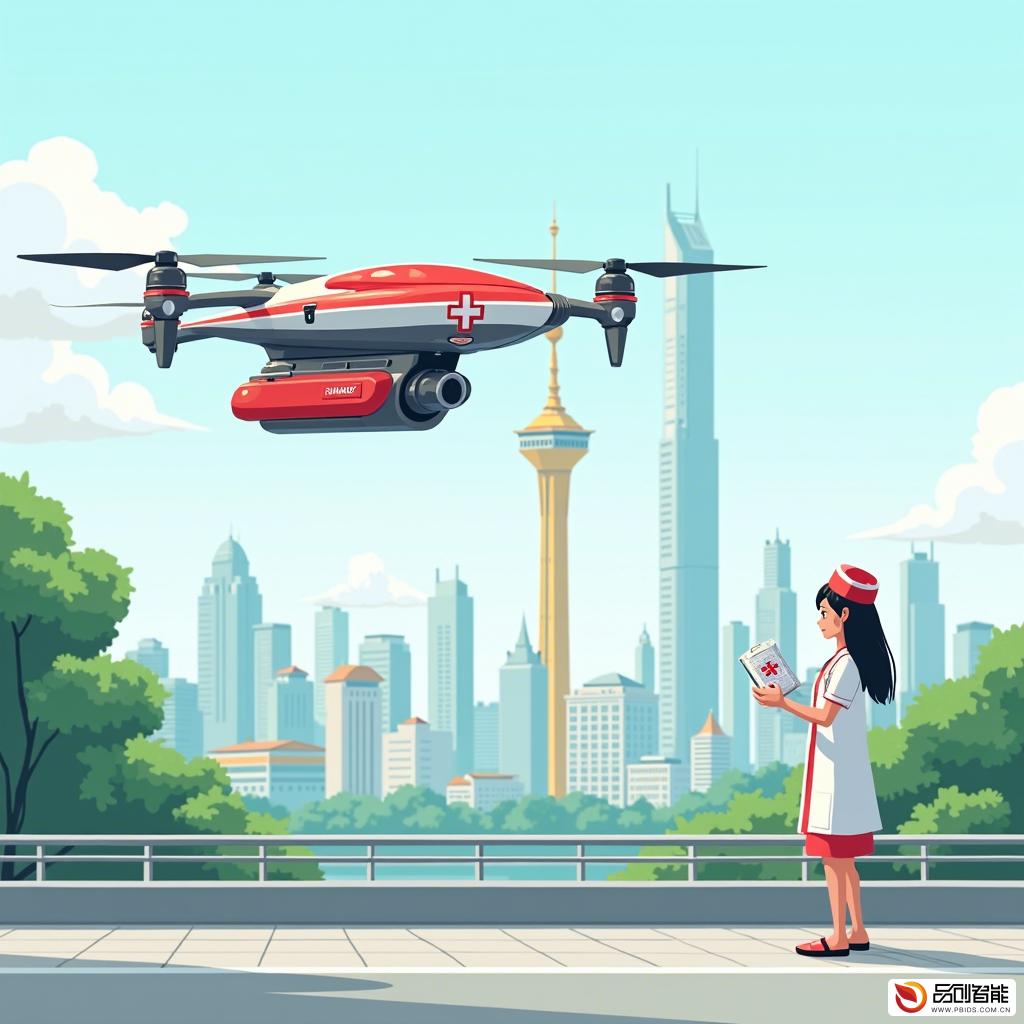 武汉市医疗无人机配送舱系统服务站：创新医...
