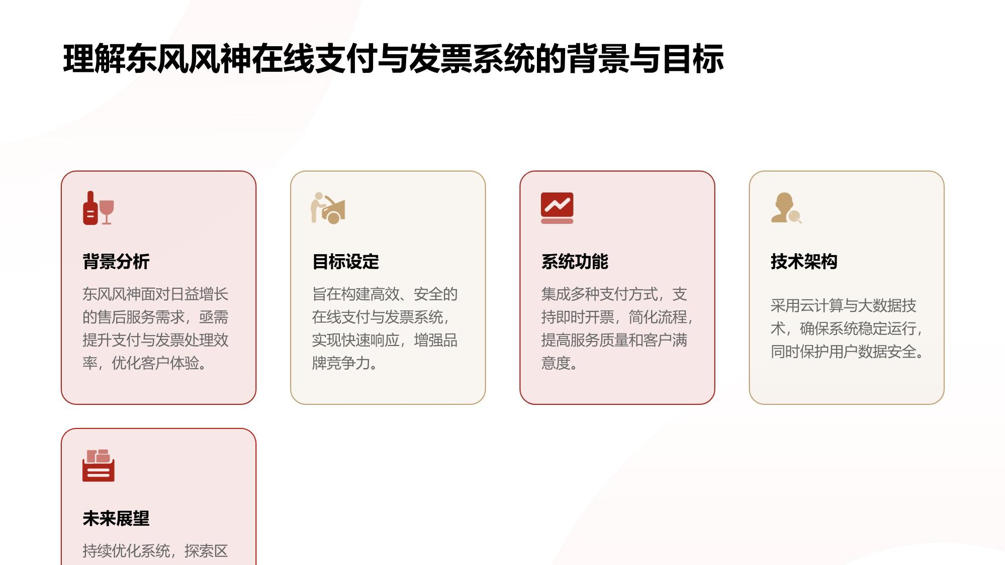 维修收付管理：东风风神在线支付与发票系统