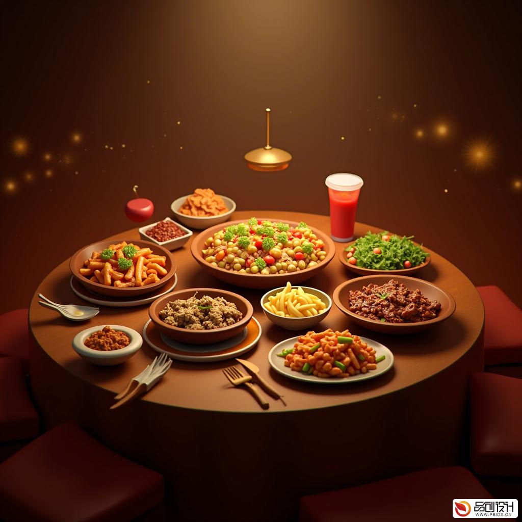 外卖3D动态演示设计：重塑餐饮行业的视觉体验
