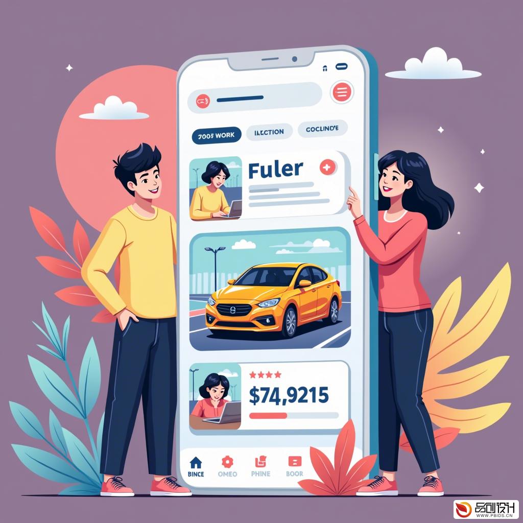 汽车租赁APP应用UI设计：打造卓越用户体验的设计公...
