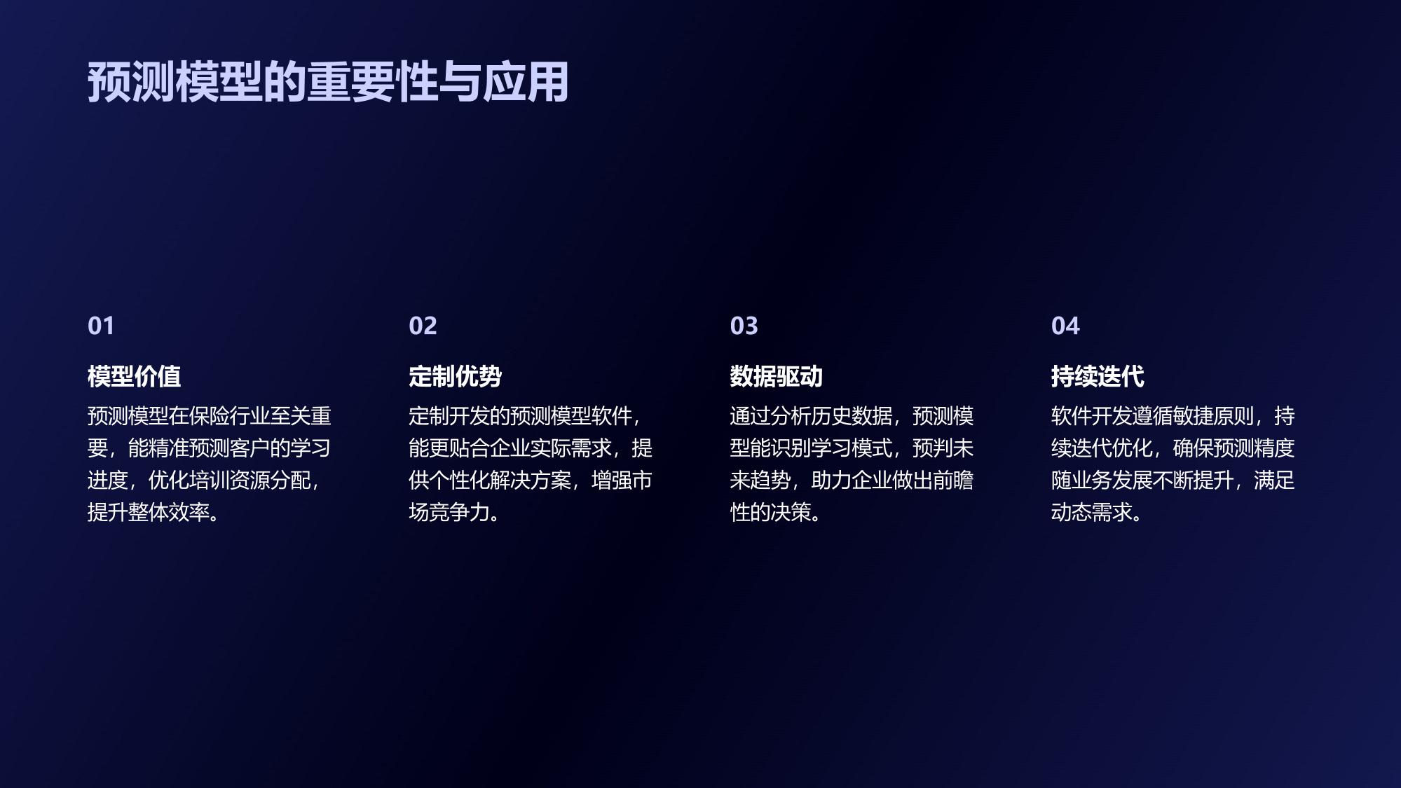 保险学习进度预测模型软件定制开发