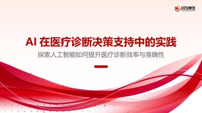 AI在医疗诊断决策支持中的实践