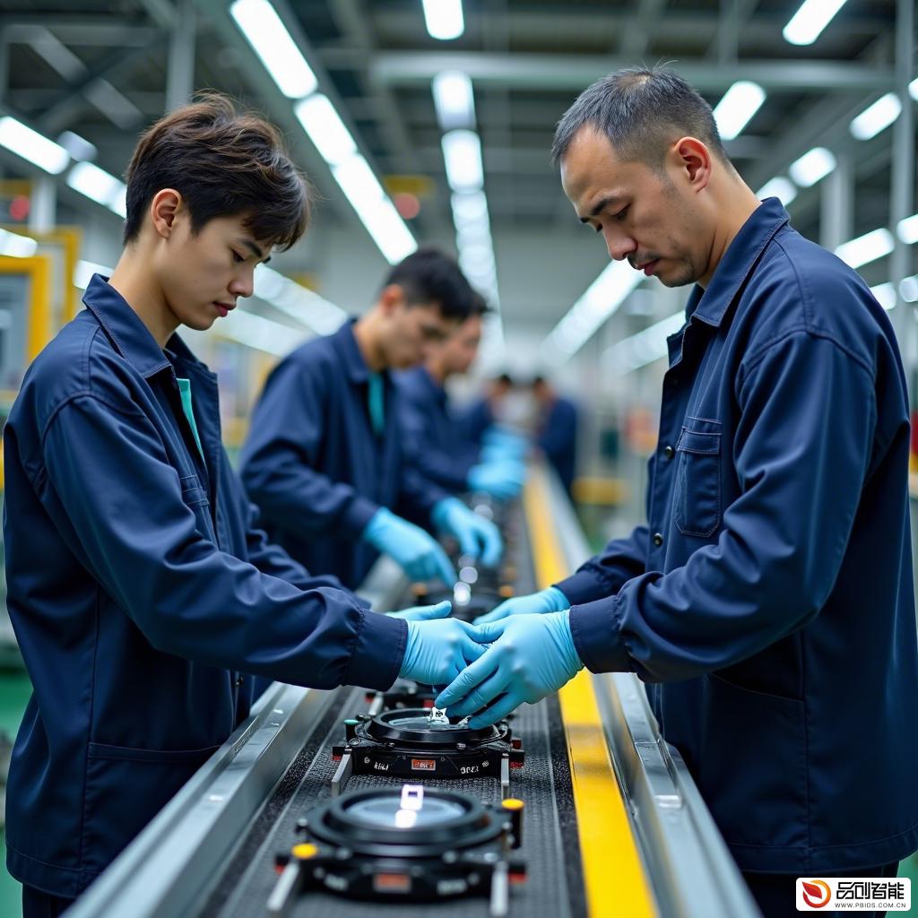 商用车胎压监测系统工场：科技引领安全出行...