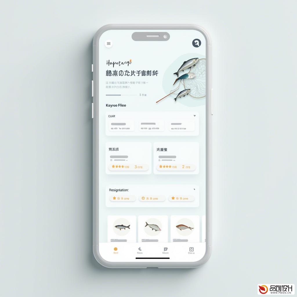 渔业手机网页设计：打造高效、智能的水产行...