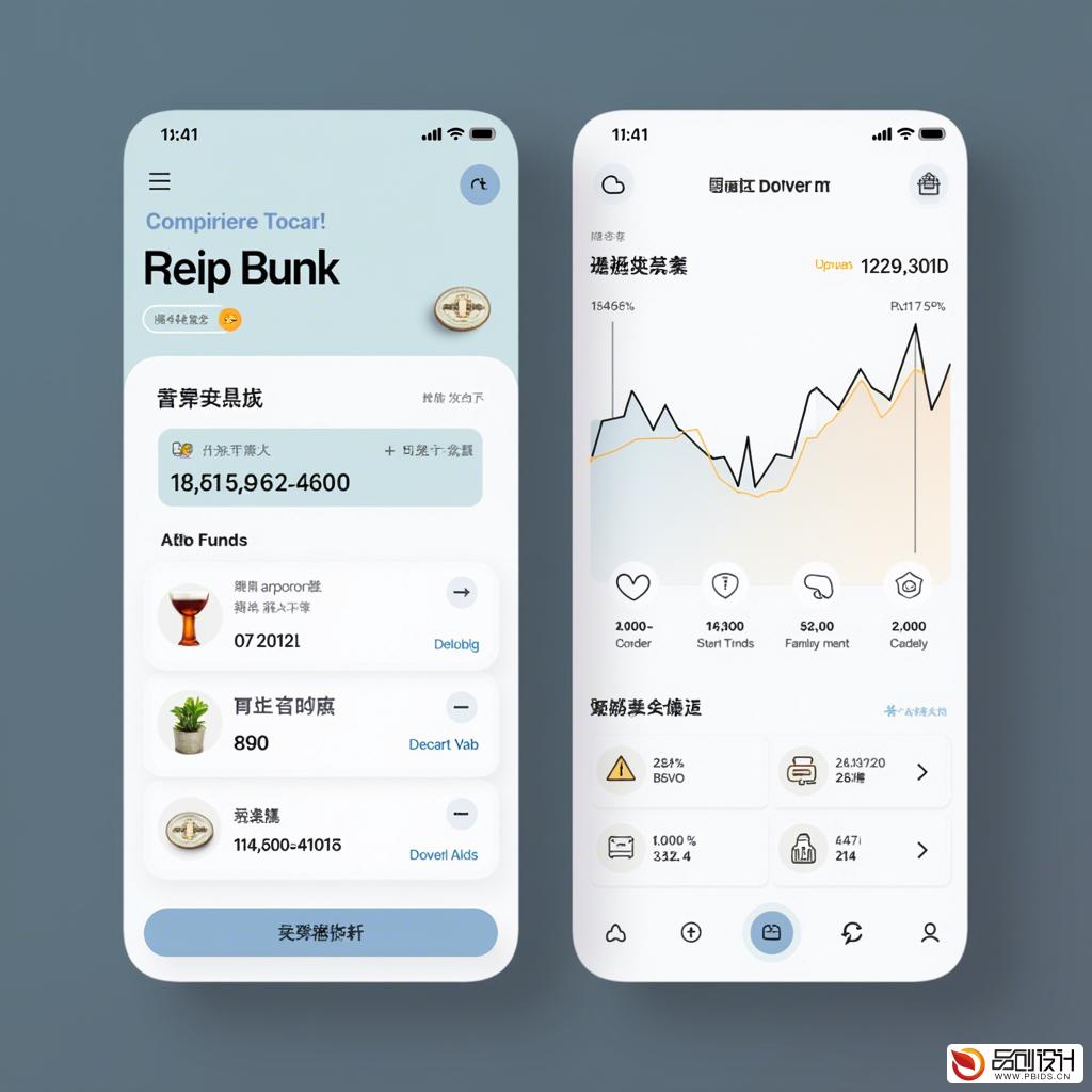 基金管理小程序视觉设计：打造专业与用户体验并重...